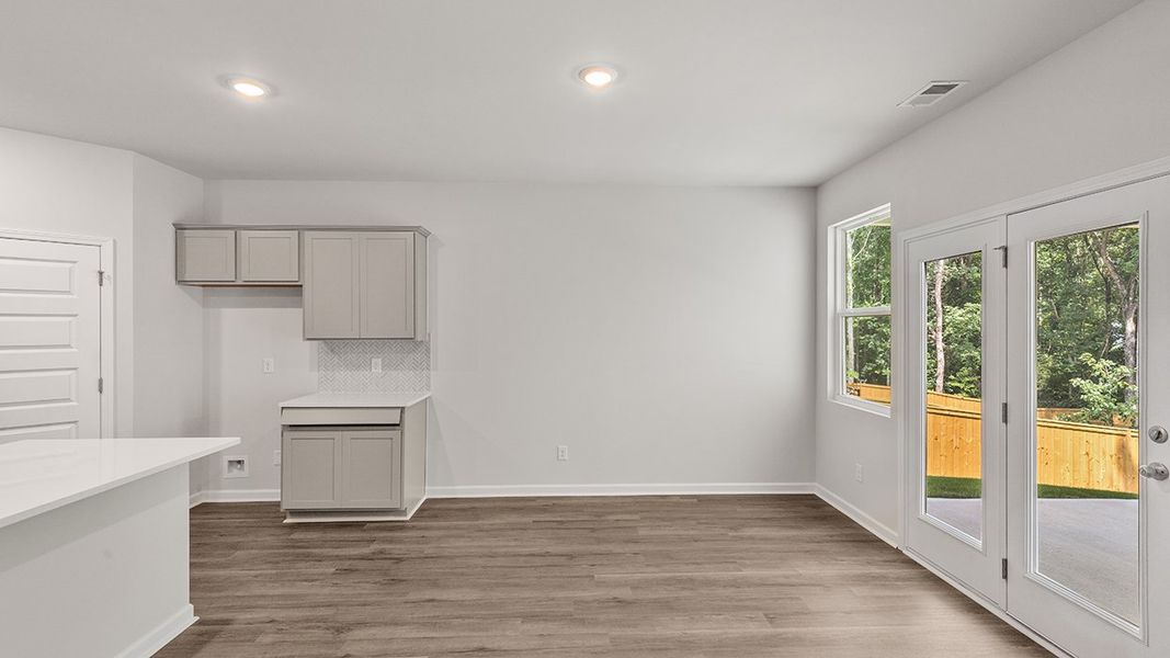 Representative unfurnished interior of a home built from the Celia by D.R. Horton in Teamon Pointe, Griffin (Image 12).