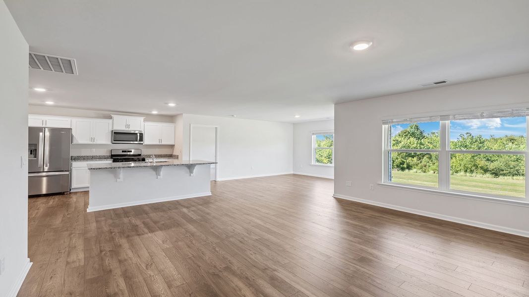 Spacious, unfurnished interior of a new home in Lightwood Cottages, Moore (Image 23).