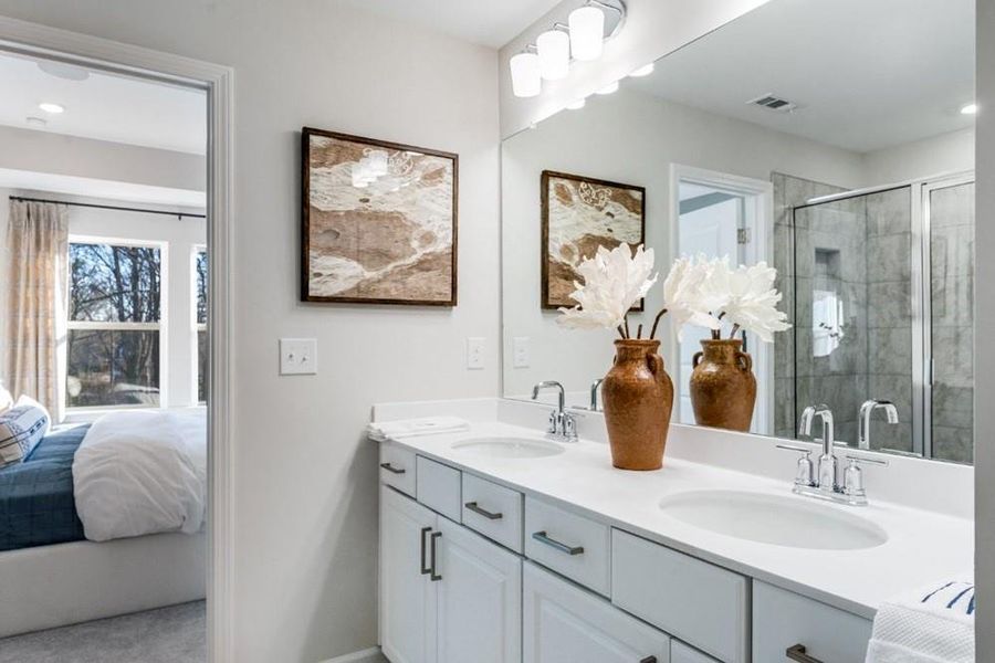 Furnished interior view inside a new home in Somerset at Veterans Memorial, Mableton (Image 17).