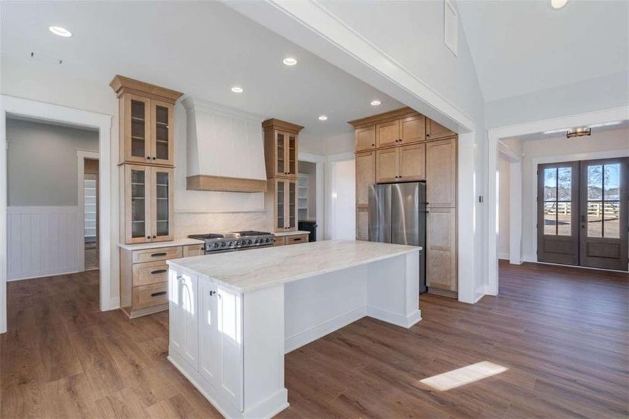 Furnished interior view inside a new home in , Monroe (Image 8).