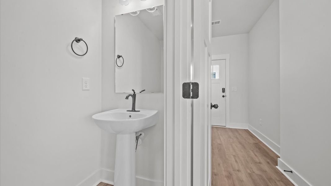Furnished interior view inside a new home in Gresham Station, Simpsonville (Image 5).