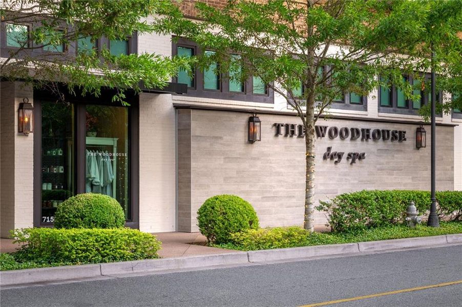Front exterior of a new home in Echo at Crabapple, Milton, GA, highlighting curb appeal (Image 20). Front exterior of a new home in Echo at Crabapple, Milton, GA, highlighting curb appeal (Image 20).
