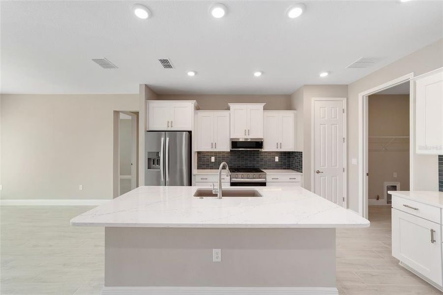 Furnished interior view inside a new home in On Top of the World Communities, Ocala (Image 8).