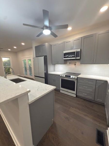 Furnished interior view inside a new home in , Ellijay (Image 8).