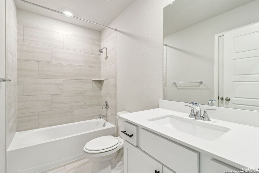 Furnished interior view inside a new home in Arcadia Ridge - Classic Series, San Antonio (Image 8).