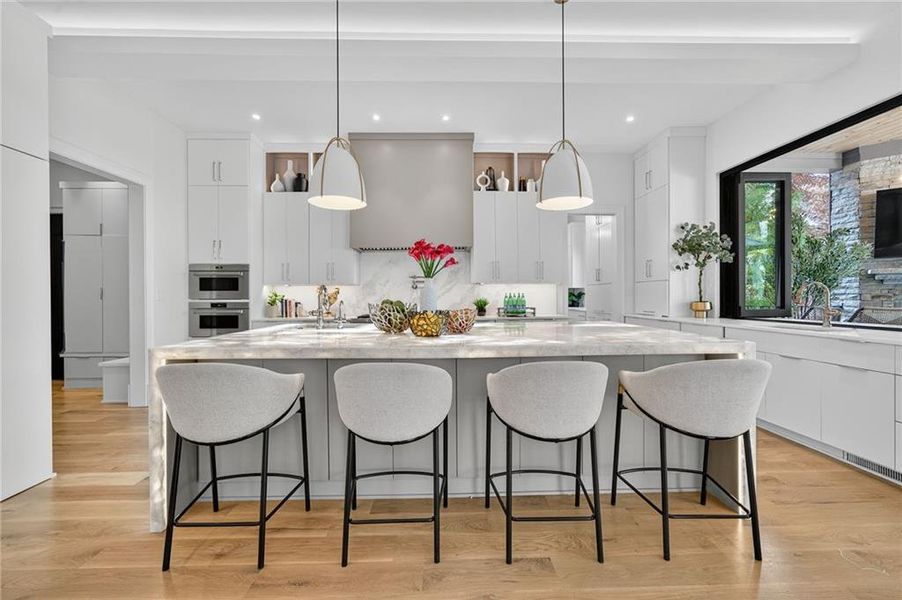 Furnished interior view inside a new home in , Atlanta (Image 7).
