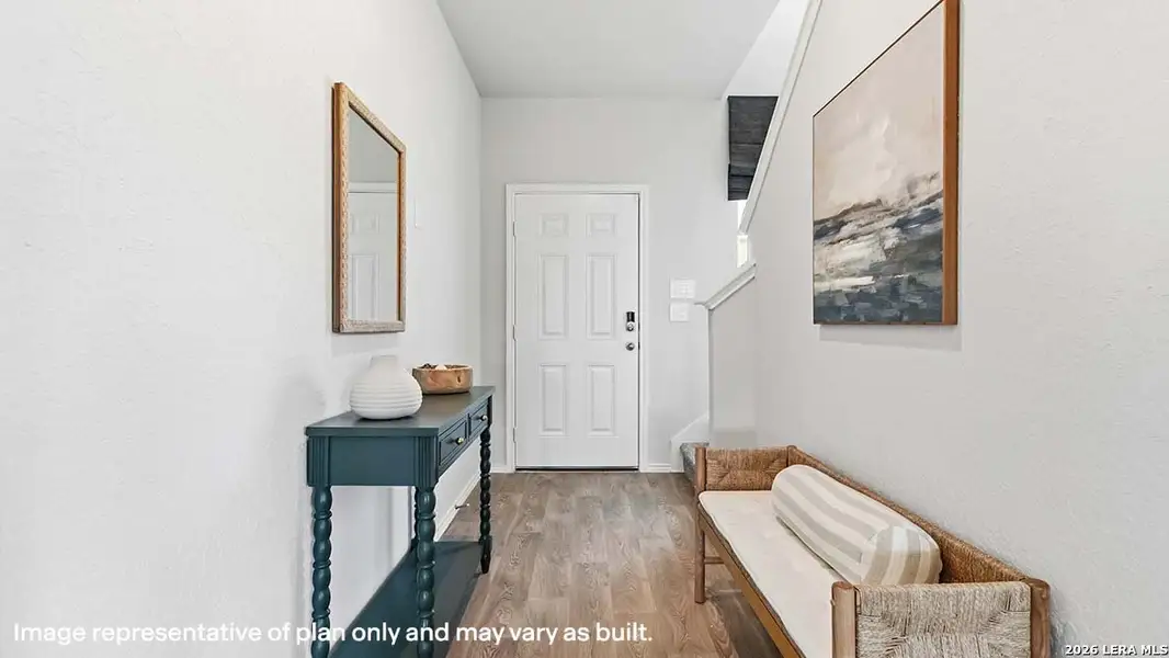 Furnished interior view inside a new home in Riverstone at Westpointe, San Antonio (Image 8).