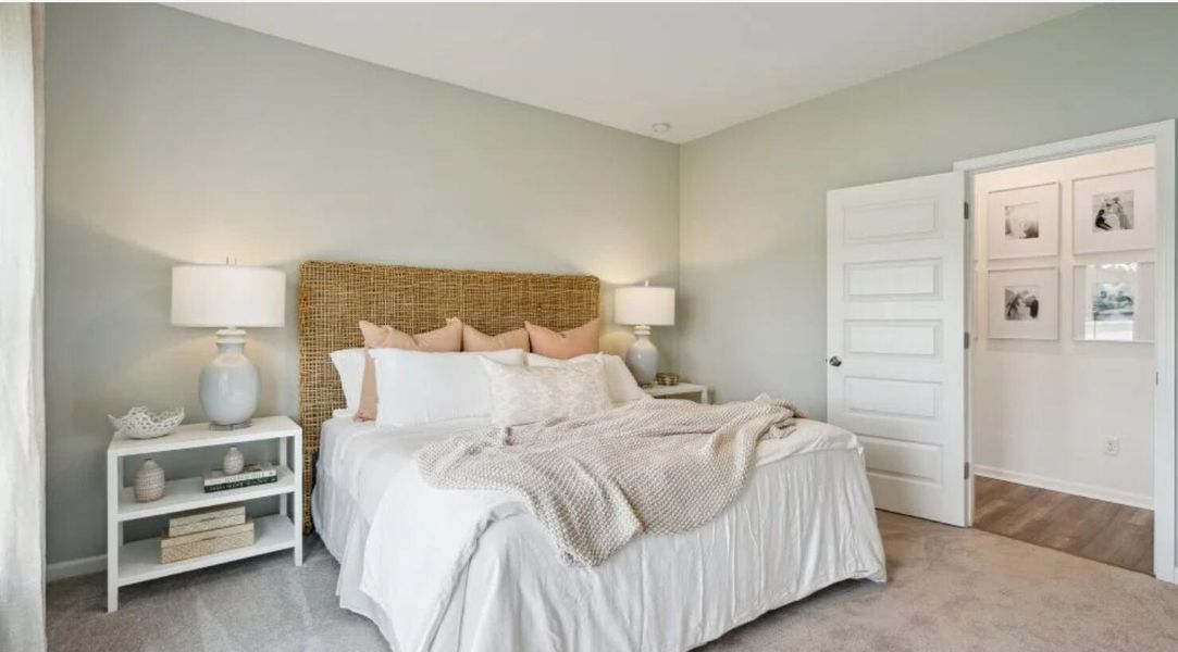 Furnished interior view inside a new home in Limehouse Farms, Summerville (Image 6).