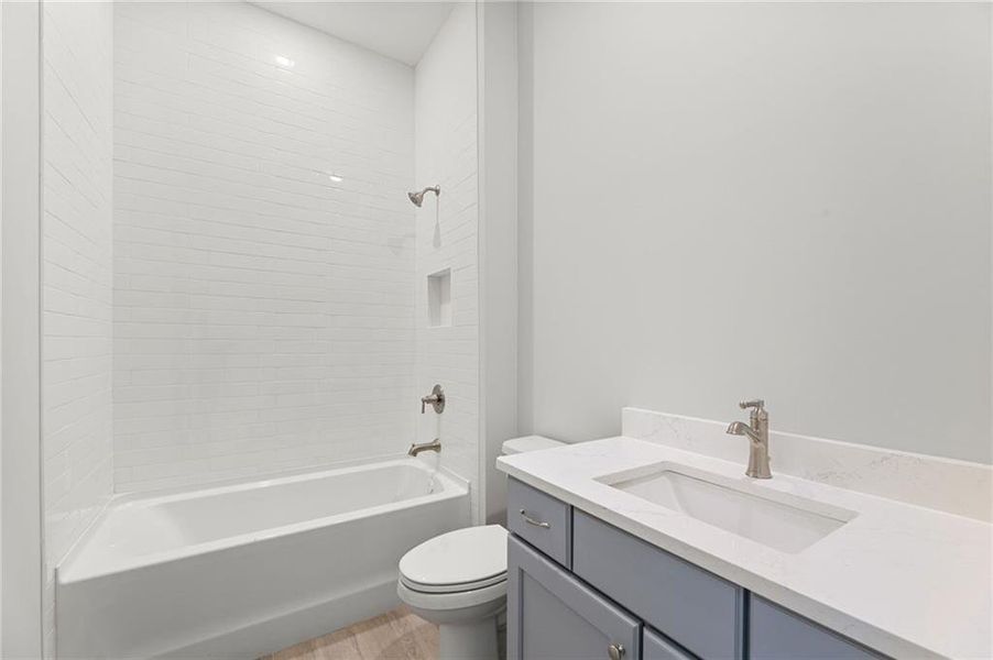 Furnished interior view inside a new home in Ashbury Commons, Powder Springs (Image 6).
