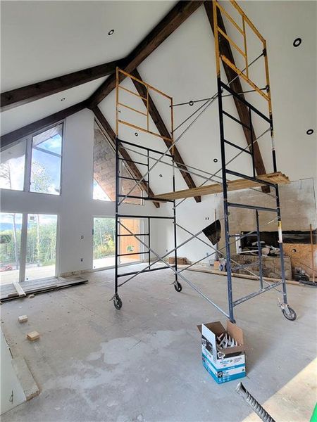 In-progress construction of a new home in , Ellijay, GA (Image 27). In-progress construction of a new home in , Ellijay, GA (Image 27).