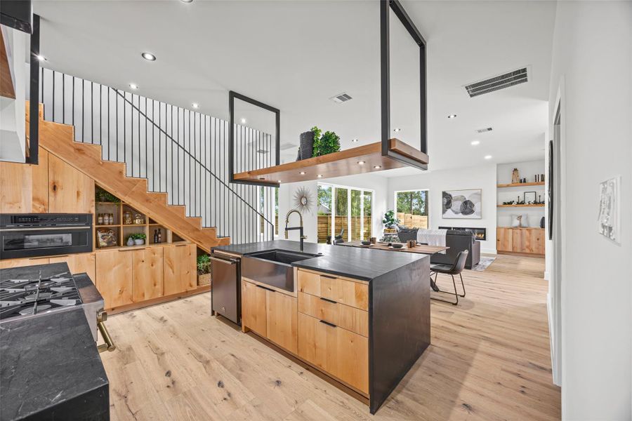 Furnished interior view inside a new home in , Montgomery (Image 17).