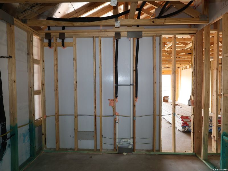 In-progress construction of a new home in Greenspoint Heights, Seguin, TX (Image 17). In-progress construction of a new home in Greenspoint Heights, Seguin, TX (Image 17).