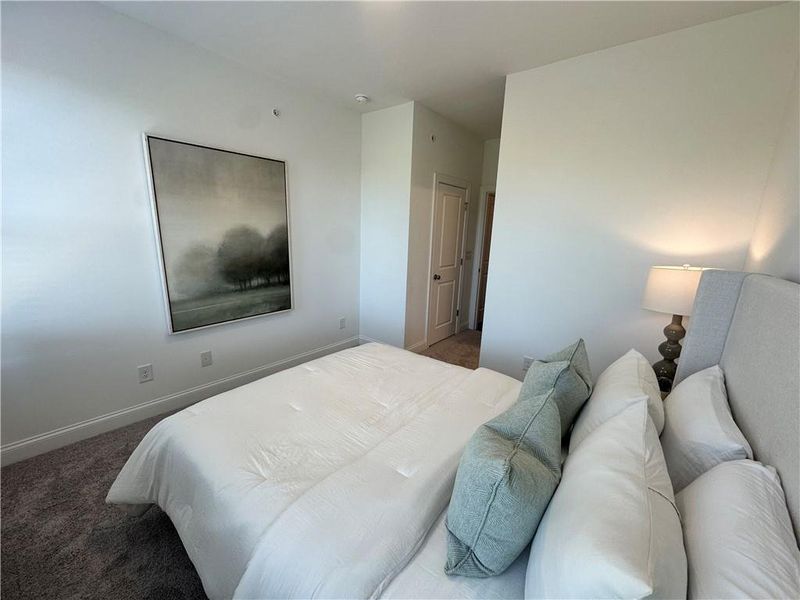 Furnished interior view inside a new home in Market Square at Sawnee Village, Cumming (Image 13).