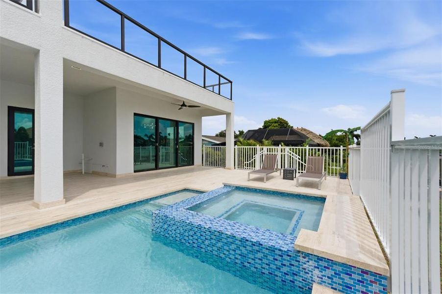 Exterior details and patio area of a home in , Port Charlotte (Image 23). Exterior details and patio area of a home in , Port Charlotte (Image 23).