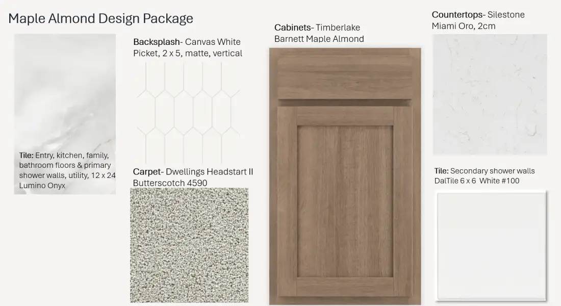 Sample of building materials used in homes in Whaley Grove Townhomes, St. Cloud (Image 20). Sample of building materials used in homes in Whaley Grove Townhomes, St. Cloud (Image 20).