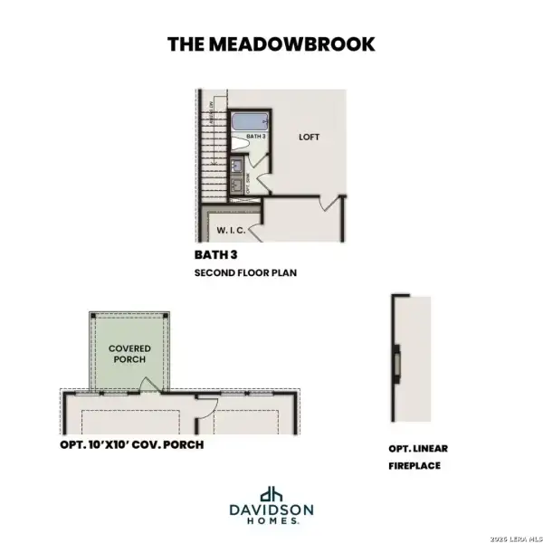 2D floor plan layout of this home in Mesa Vista, San Antonio, TX (Image 3).