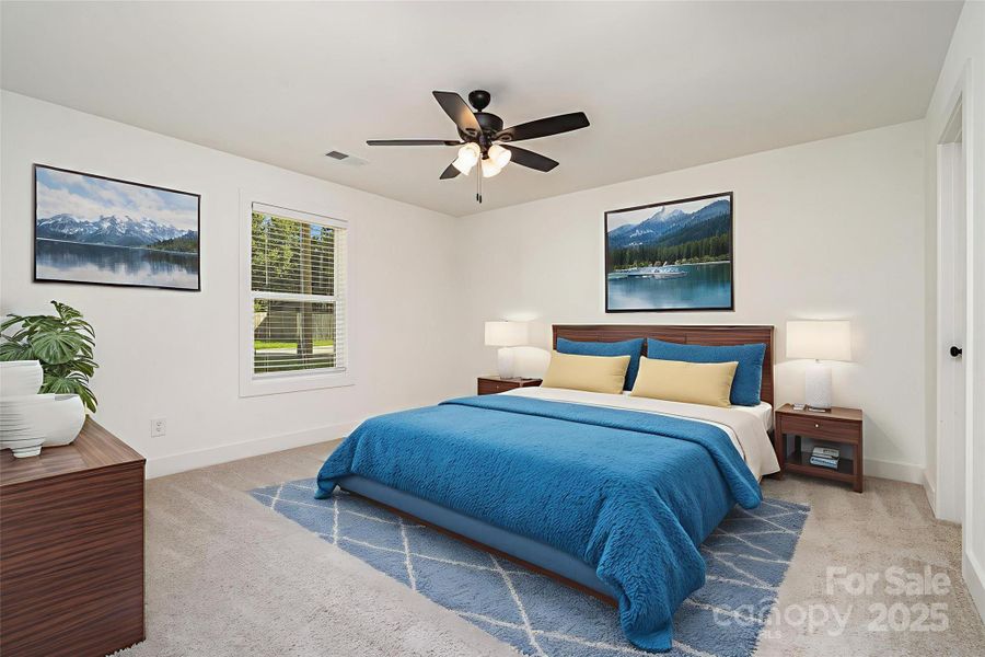 Furnished interior view inside a new home in , Cherryville (Image 4).