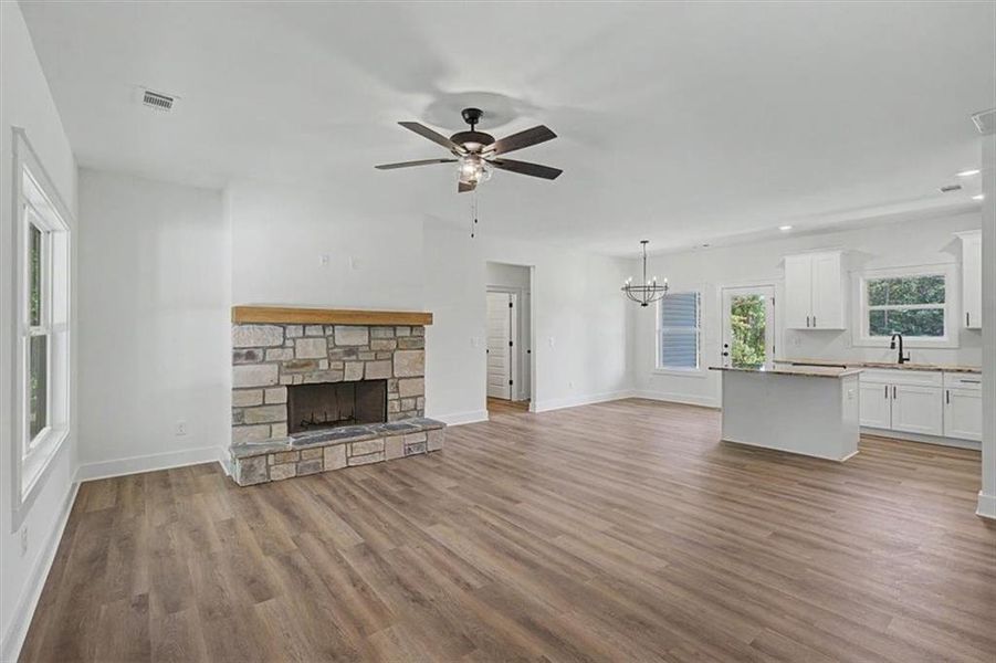Spacious, unfurnished interior of a new home in , Dallas (Image 39). Spacious, unfurnished interior of a new home in , Dallas (Image 39).