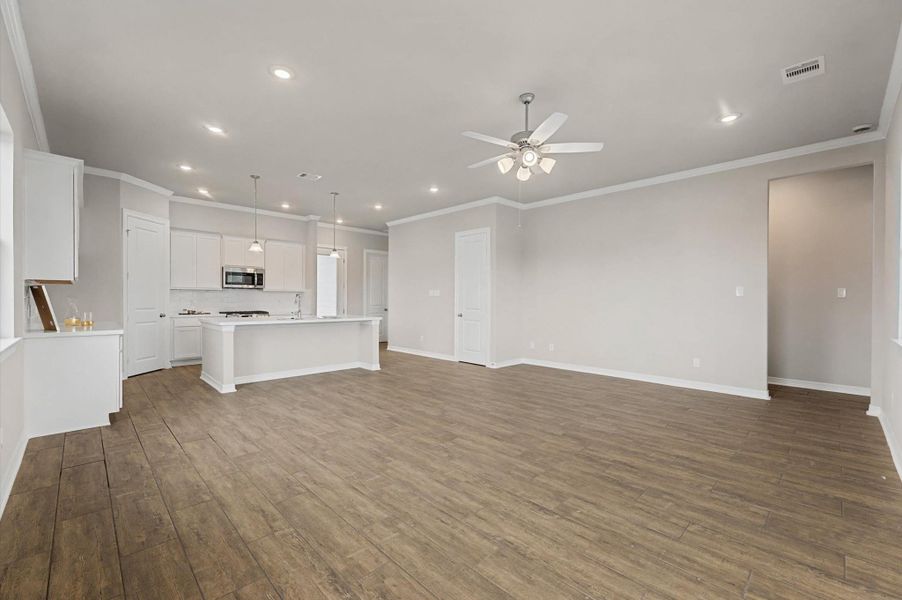 Completed home same floor plan