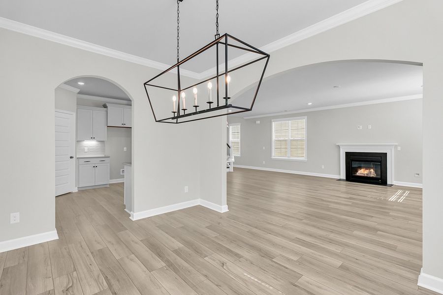 Spacious, unfurnished interior of a new home in Six Oaks, Summerville (Image 22). Spacious, unfurnished interior of a new home in Six Oaks, Summerville (Image 22).