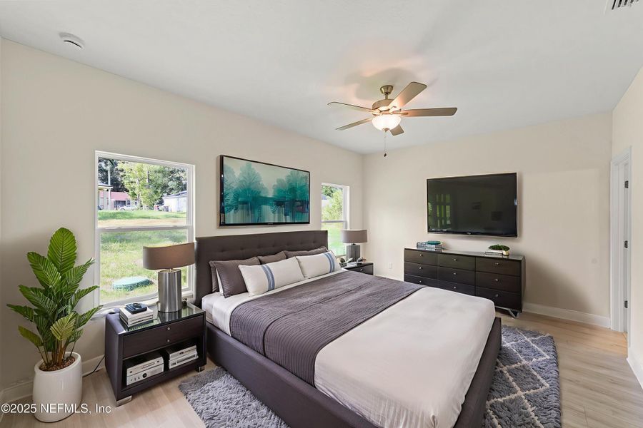 Furnished interior view inside a new home in , Jacksonville (Image 4).