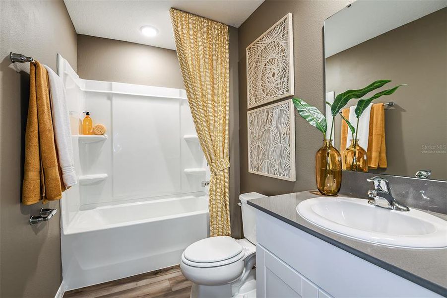 Furnished interior view inside a new home in Crosswinds, Haines City (Image 23).