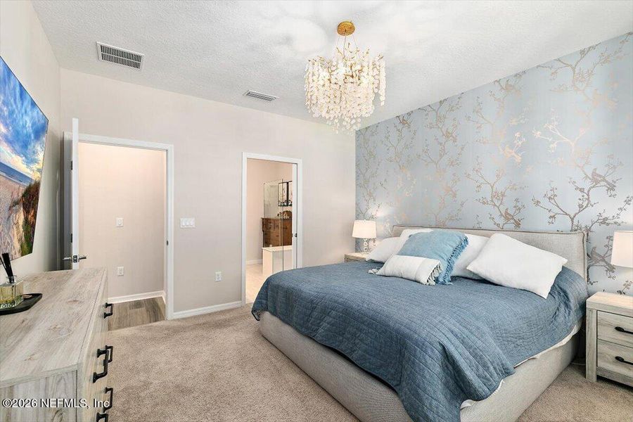 Furnished interior view inside a new home in , Ponte Vedra (Image 12).