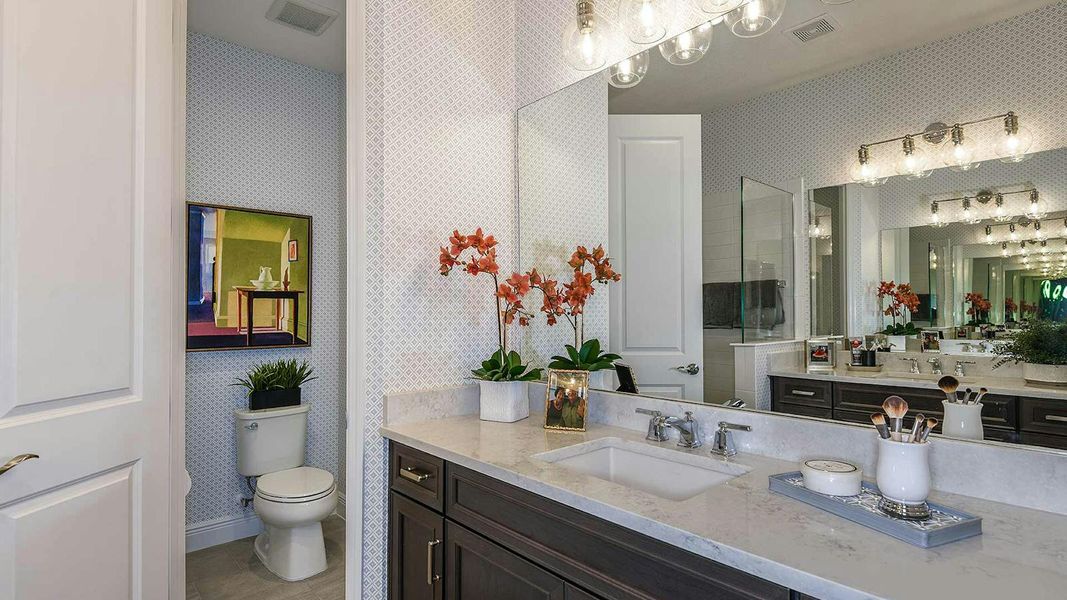 Furnished interior view inside a new home in Windward Real Estate and Homes for Sale in Sarasota, FL - Neal Communities, Sarasota (Image 11).