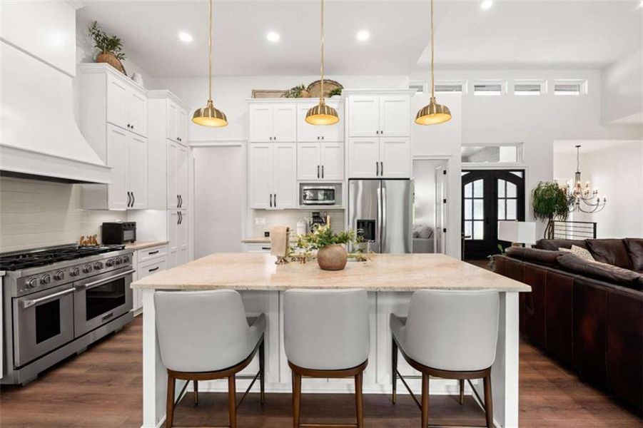 Furnished interior view inside a new home in , Whitesburg (Image 17).