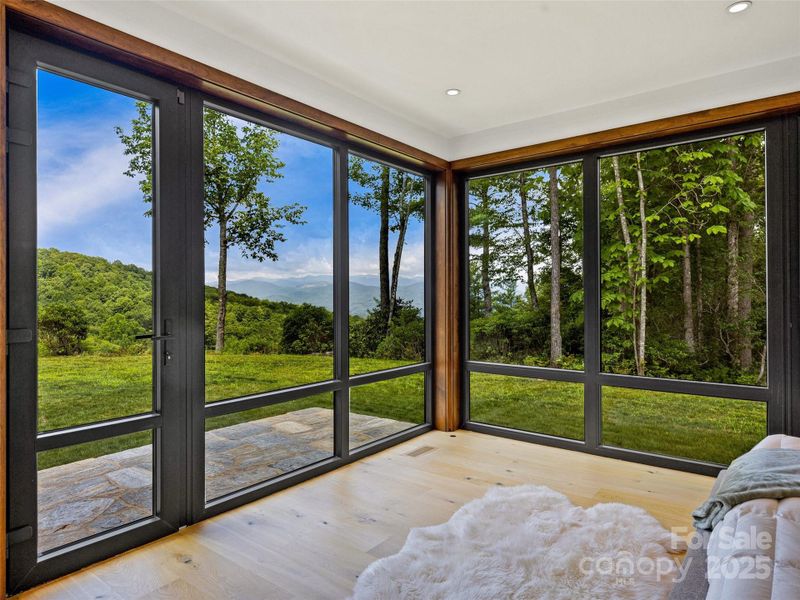 Exterior details and patio area of a home in , Brevard (Image 2).