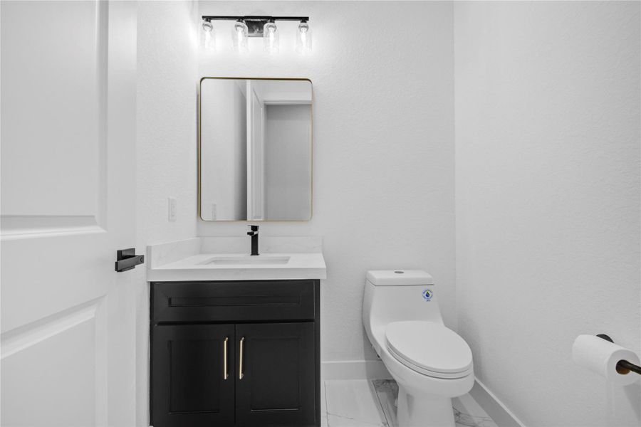 Furnished interior view inside a new home in , Houston (Image 16).