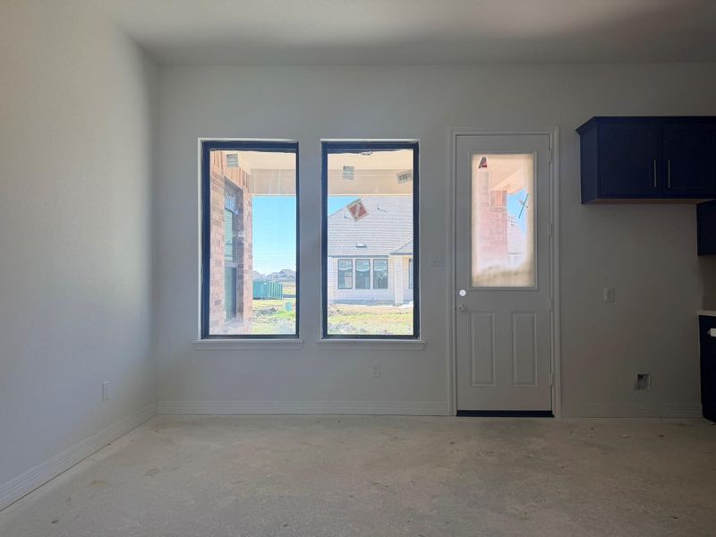 Actual progress of your home.