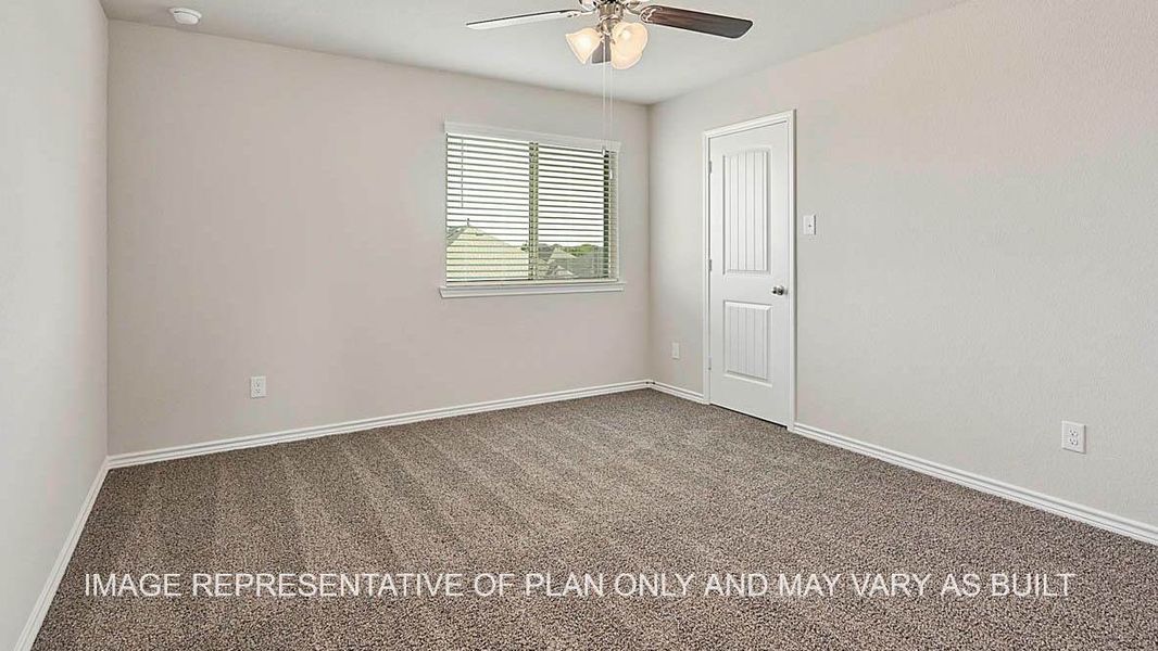 Spacious, unfurnished interior of a new home in Southern Pointe, College Station (Image 26).