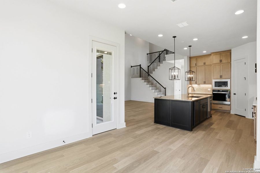 Furnished interior view inside a new home in Kinder Ranch 70's, San Antonio (Image 7).