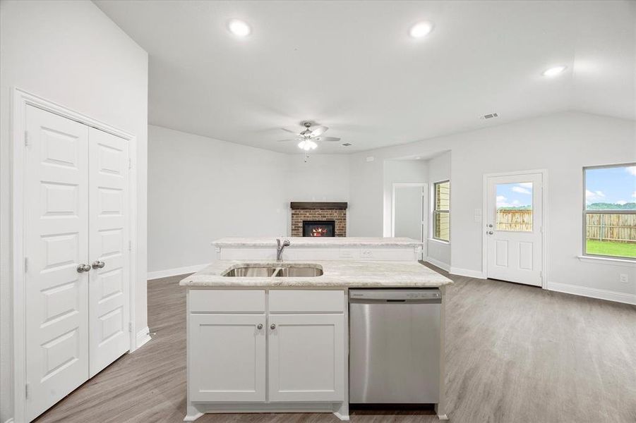 Furnished interior view inside a new home in Fox Landing, Caddo Mills (Image 15).