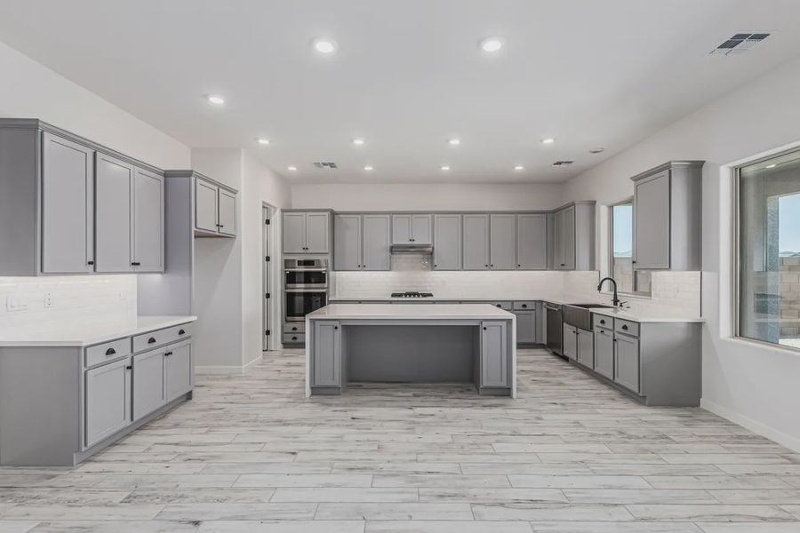 Furnished interior view inside a new home in Valencia at Granite Vista, Waddell (Image 6).