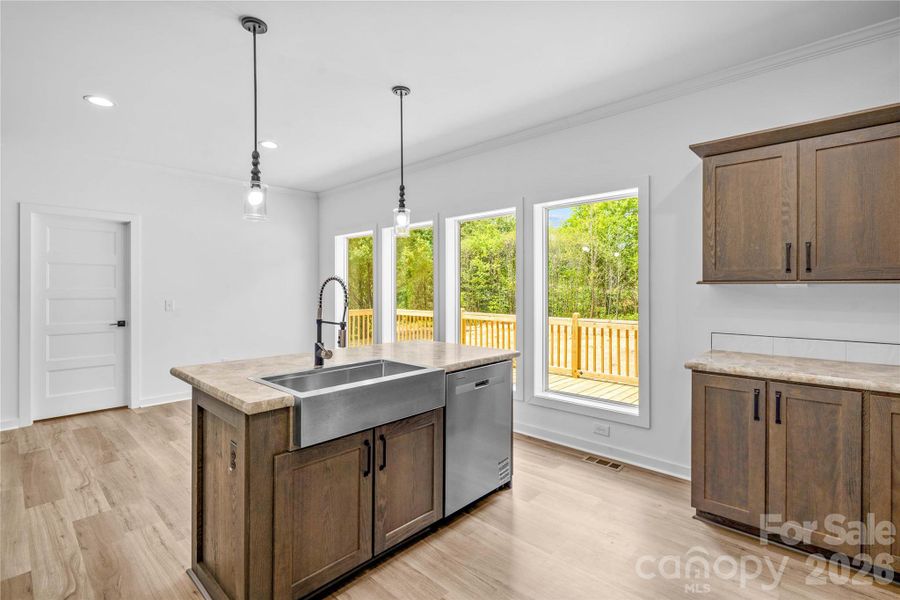 Furnished interior view inside a new home in , Catawba (Image 10).