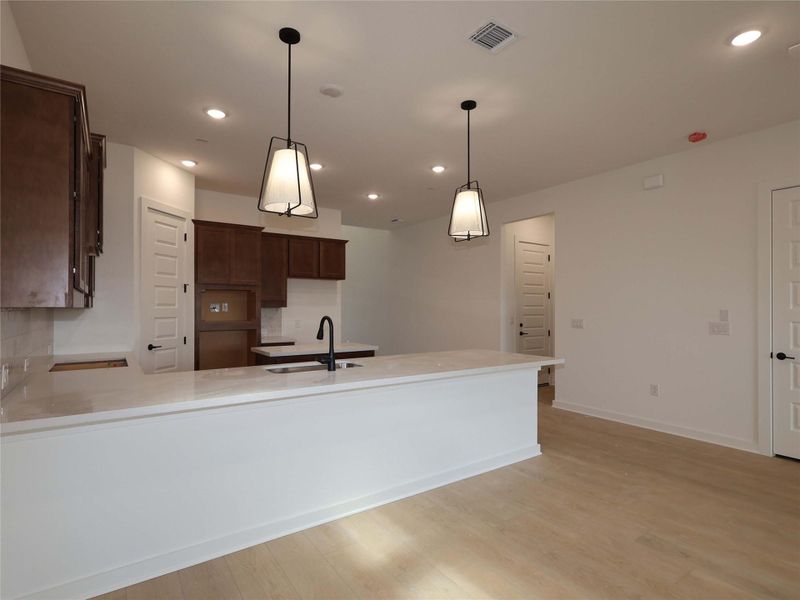 Furnished interior view inside a new home in Barksdale, Leander (Image 6).