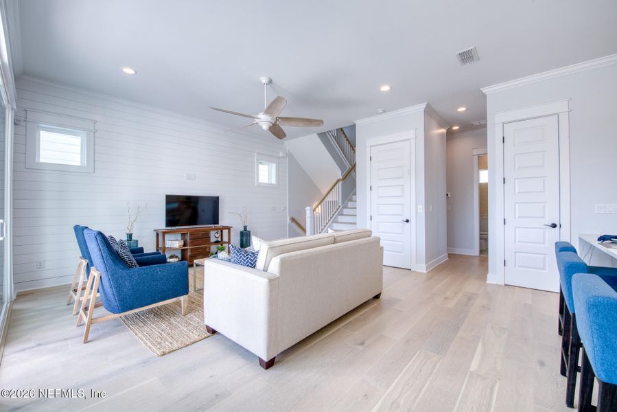 Furnished interior view inside a new home in , Jacksonville Beach (Image 24).