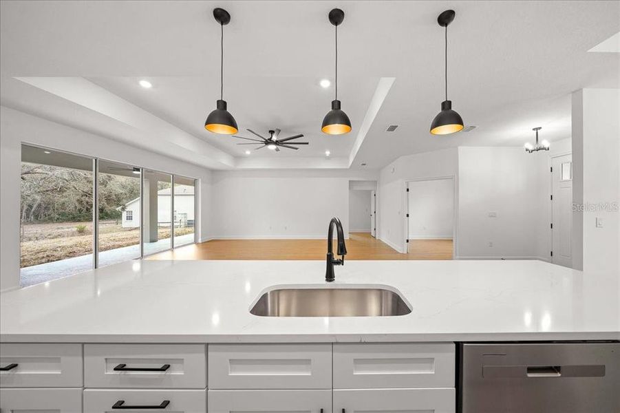 Close-up of interior finishes inside a home in , Weeki Wachee (Image 19).