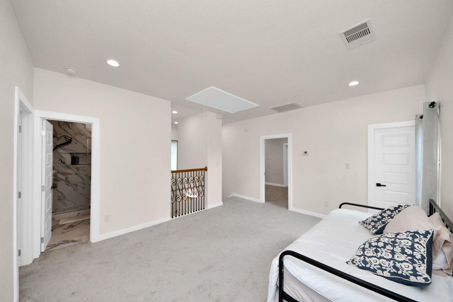 Furnished interior view inside a new home in , Houston (Image 16).