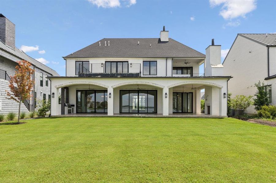 Exterior details and patio area of a home in , Malakoff (Image 24). Exterior details and patio area of a home in , Malakoff (Image 24).