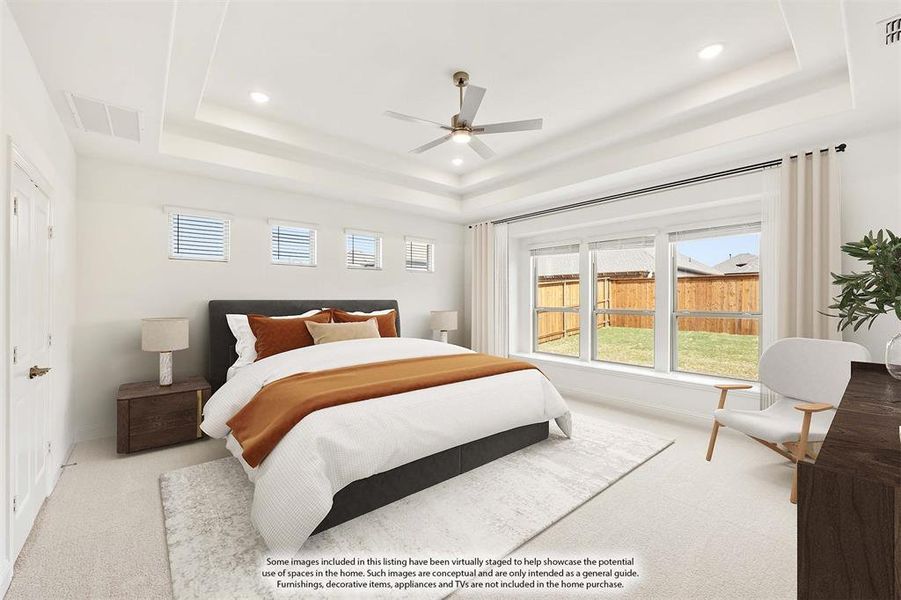 Furnished interior view inside a new home in Terracina, Rockwall (Image 7).