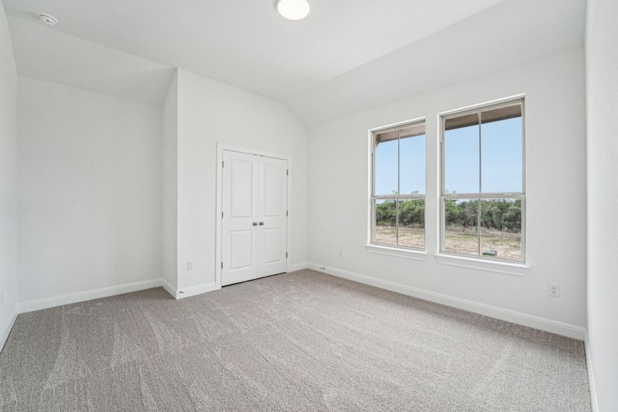 Spacious, unfurnished interior of a new home in Sage Hollow, Kyle (Image 21).