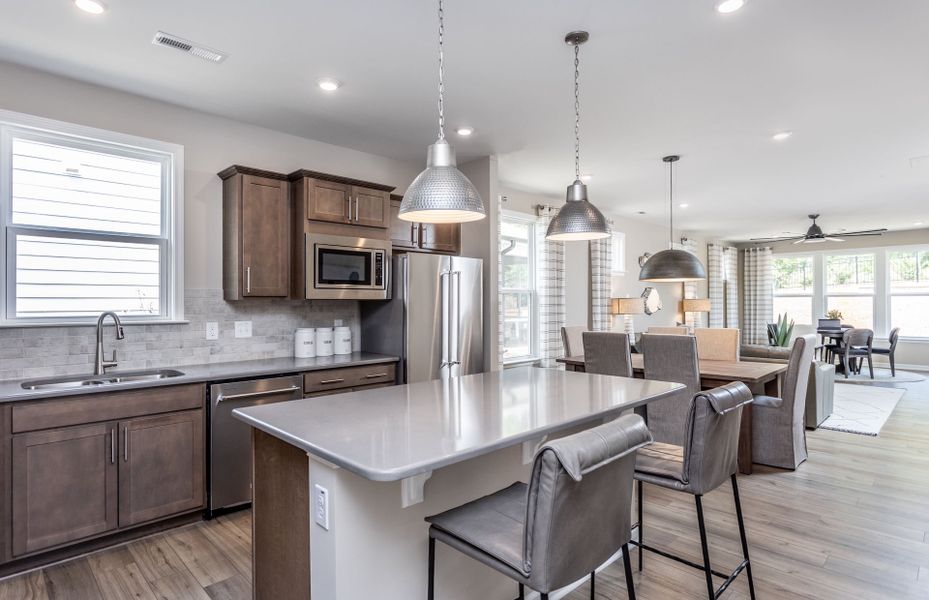 Representative furnished interior of a home built from the Contour by Del Webb in Del Webb at Chatham Park, Pittsboro (Image 15).