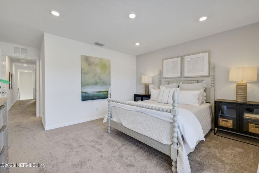 Furnished interior view inside a new home in , Jacksonville (Image 12).