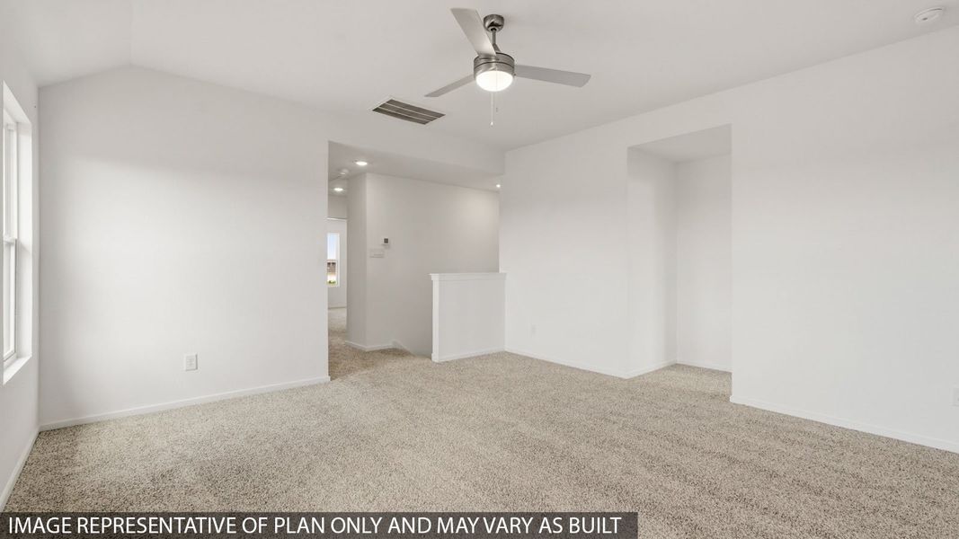 Spacious, unfurnished interior of a new home in Sunterra, Katy (Image 20).