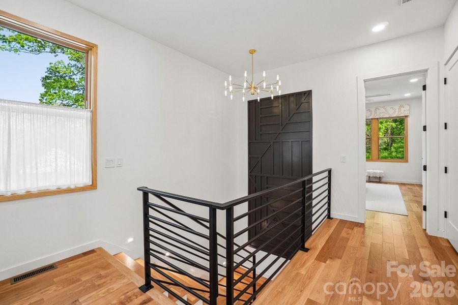 Furnished interior view inside a new home in , Asheville (Image 30).