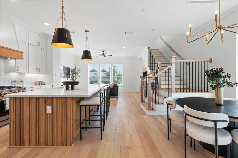 Welcome to Ojeman Heights - contemporary  design highlights this Spring Branch residence.