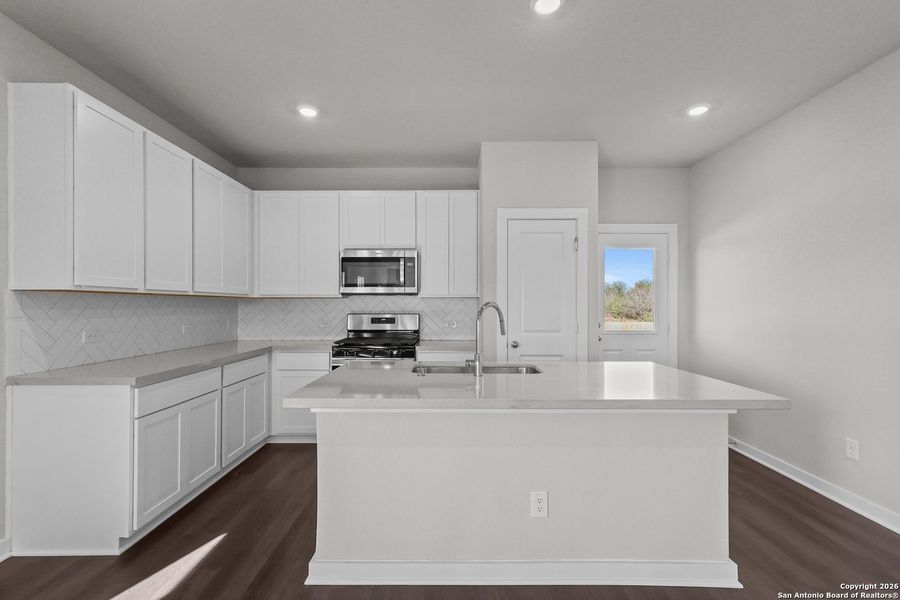 Furnished interior view inside a new home in Garden Grove, Schertz (Image 12).
